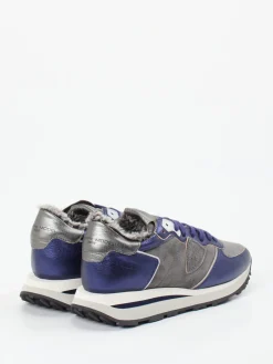 – Sneaker aus Veloursleder Metallic-Philippe Model Outlet