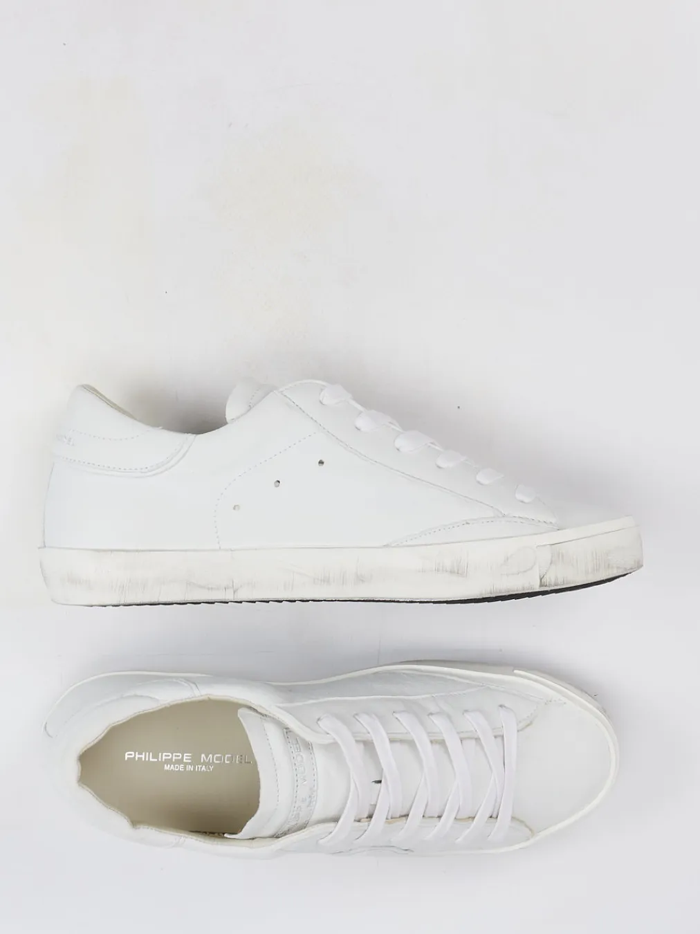 – Sneaker aus Kalbleder in-Philippe Model Online