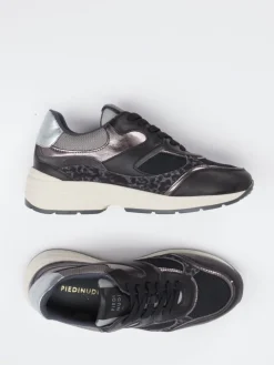 – Chunky Sneaker aus Veloursleder-Piedi Nudi Outlet