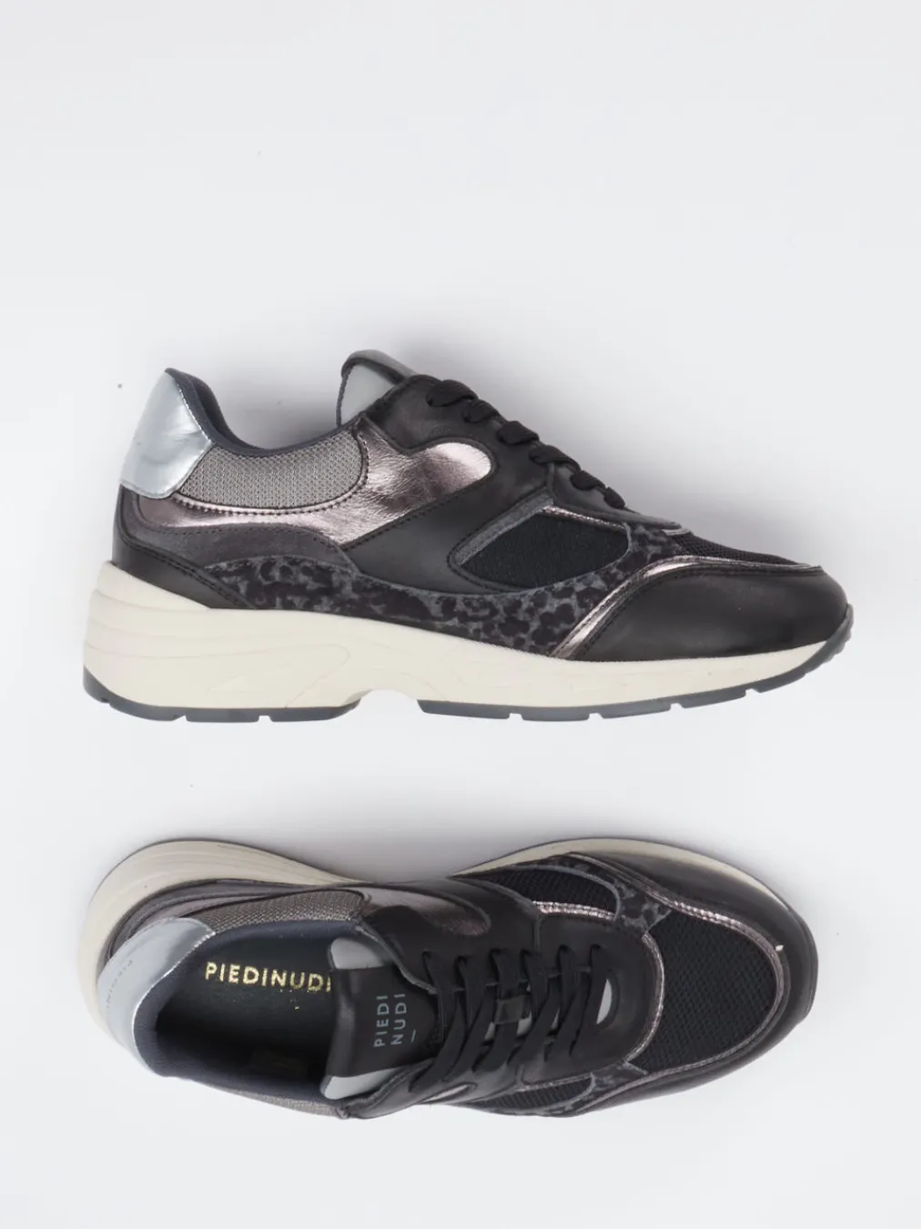 – Chunky Sneaker aus Veloursleder-Piedi Nudi Outlet