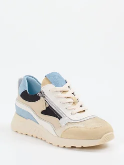 – Chunky Sneaker aus Veloursleder beige-Piedi Nudi Best