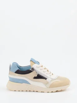 – Chunky Sneaker aus Veloursleder beige-Piedi Nudi Best