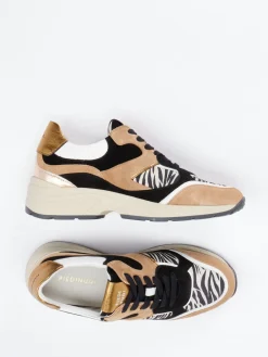 – Chunky Sneaker aus Veloursleder-Piedi Nudi Discount