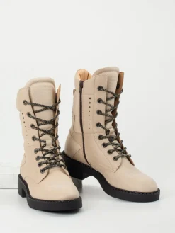 – Schnürboots aus Kalbleder-Piedi Nudi