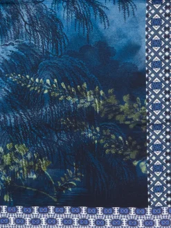 – Halstuch aus Seide Dunkelblau-Pierre-Louis Mascia Hot