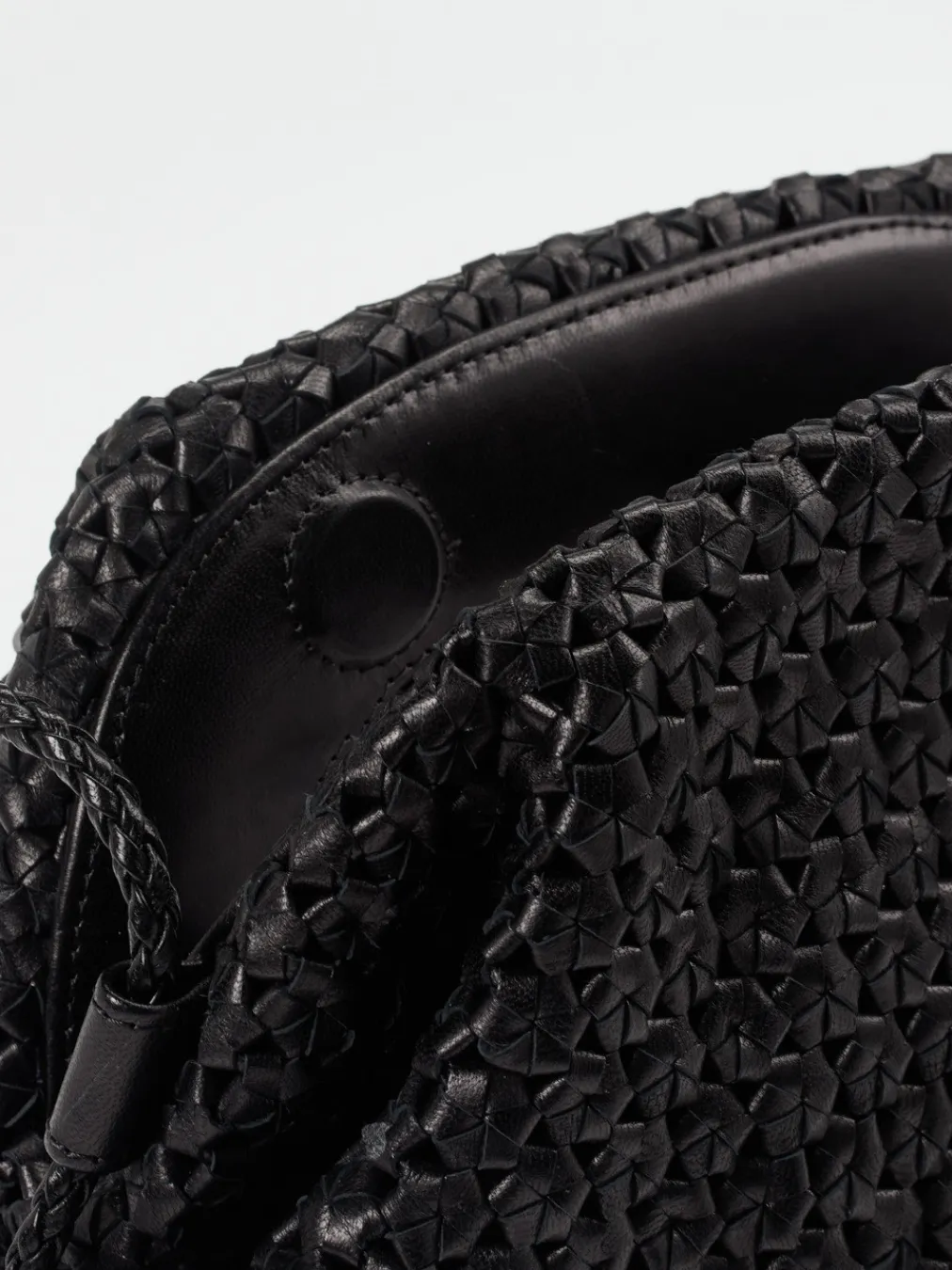 – Abendtasche aus Flechtleder-Pons Quintana Hot