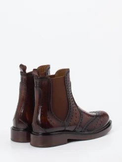 – Chelsea Boots aus Kalbleder Dunkel-Pons Quintana Online