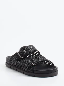 – Pantolette aus Flechtleder-Pons Quintana New