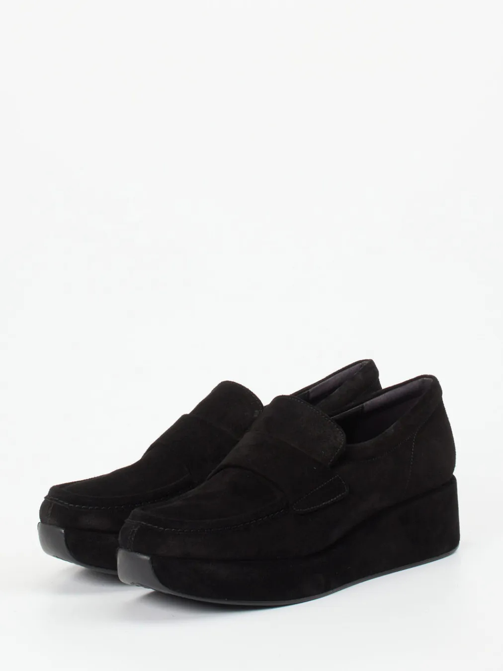 – Plateau-Loafer aus Veloursleder-Pons Quintana Sale