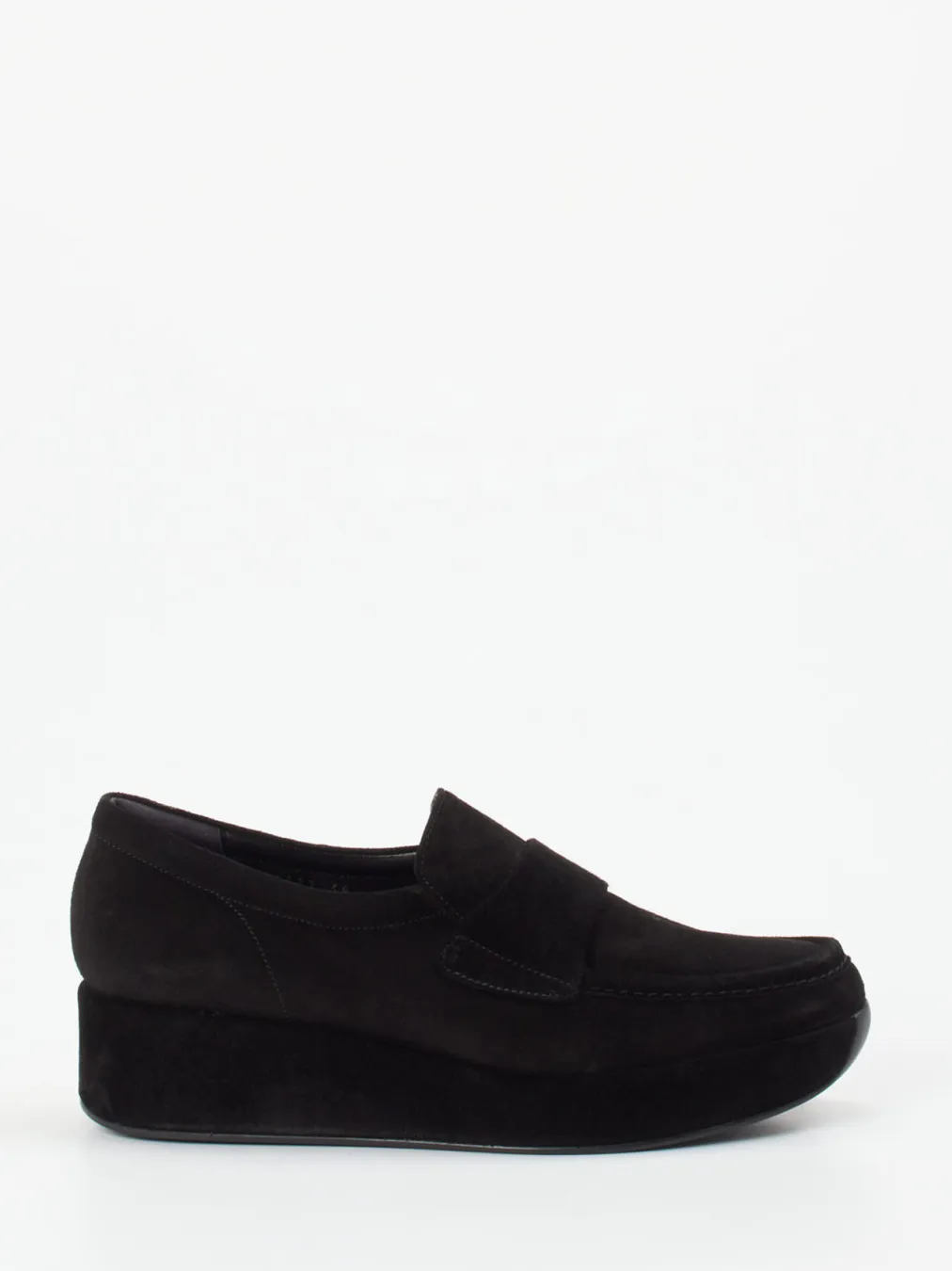 – Plateau-Loafer aus Veloursleder-Pons Quintana Sale