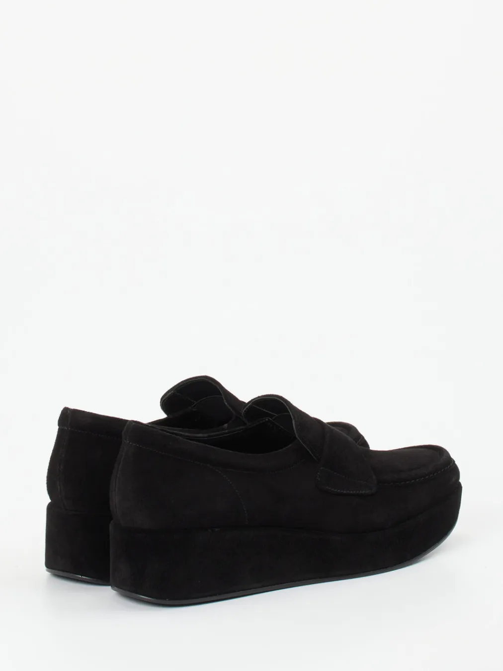 – Plateau-Loafer aus Veloursleder-Pons Quintana Sale