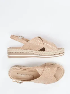 – Plateau-Sandale aus Flechtleder-Pons Quintana Sale