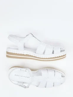 – Plateausandalen aus Flechtleder-Pons Quintana Online