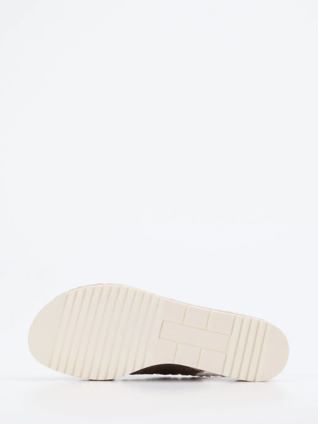 – Sandale aus Flechtleder in Beigegrau-Pons Quintana Best