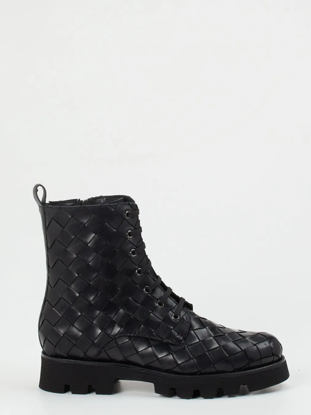 – Schnürboots aus Flechtleder-Pons Quintana Sale