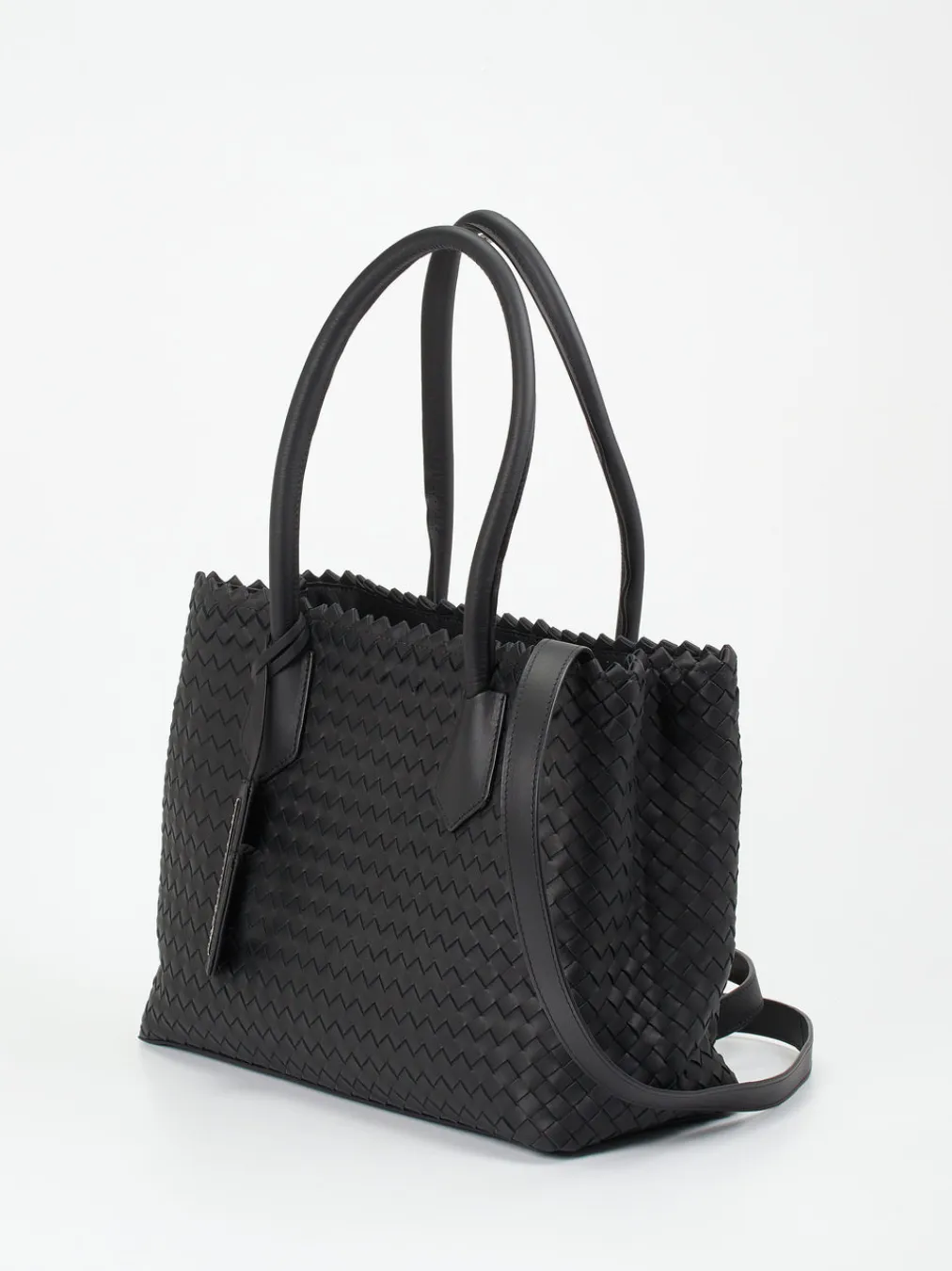 – Shopper aus Flechtleder-Pons Quintana