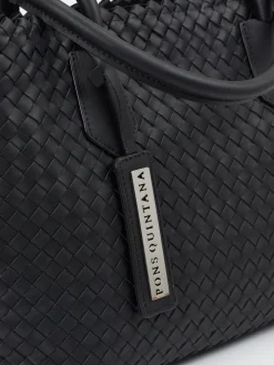 – Shopper aus Flechtleder-Pons Quintana