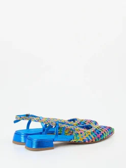 – Slingpumps aus Flechtleder color-Pons Quintana Discount