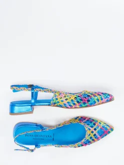 – Slingpumps aus Flechtleder color-Pons Quintana Discount