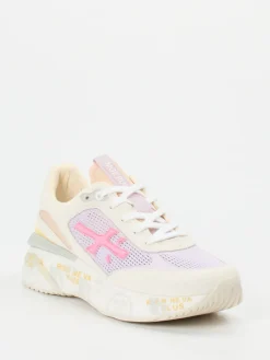 – Chunky Sneaker aus Veloursleder in Pastell-Premiata Hot