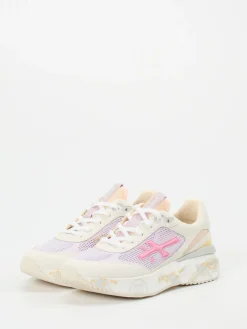 – Chunky Sneaker aus Veloursleder in Pastell-Premiata Hot