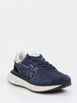 – Sneaker aus Veloursleder und Nylon-Premiata