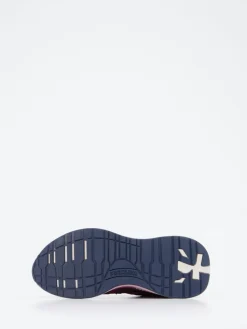 – Sneaker aus Veloursleder in Burgunder-Premiata Discount