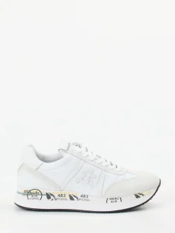 – Sneaker aus Veloursleder Offwhite-Premiata New