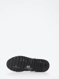 – Sneaker aus Veloursleder und Textil-Premiata Sale