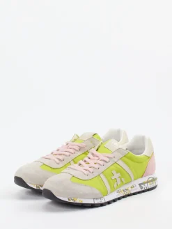– Sneaker aus Veloursleder und Nylon-Premiata New
