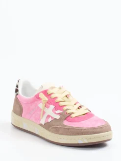– Sneaker aus Veloursleder in Pink-Premiata