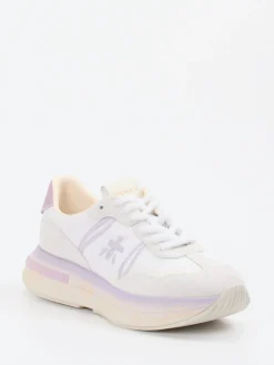 – Sneaker aus Veloursleder und Textil-Premiata Clearance