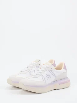 – Sneaker aus Veloursleder und Textil-Premiata Clearance