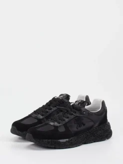 – Sneaker aus Veloursleder und Textil-Premiata Online