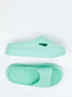 – Badepantolette aus Gummi in Mint-Puma Sale