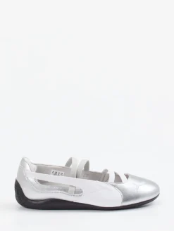 – Ballerinas aus Leder in Metallic--Puma Discount