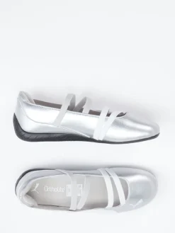– Ballerinas aus Leder in Metallic--Puma Discount