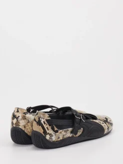 – Mary Jane Ballerinas aus Leder Snake-Optik-Puma Online