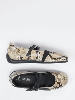 – Mary Jane Ballerinas aus Leder Snake-Optik-Puma Online