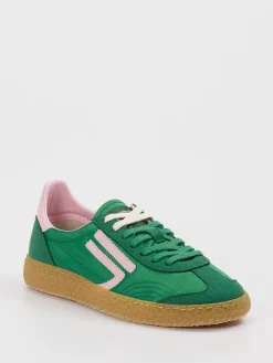 – Retro-Sneaker aus Velour/Textil in-Puraai Hot