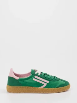 – Retro-Sneaker aus Velour/Textil in-Puraai Hot