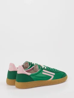 – Retro-Sneaker aus Velour/Textil in-Puraai Hot