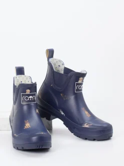 – Chelsea-Regenboots aus Gummi Dunkel-Rajn Outlet