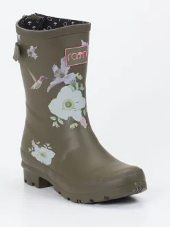 – Gummistiefel aus Gummi mit Blumenprint-Rajn Discount