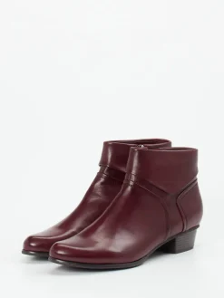 – Ankle Boots aus Lammleder bordeaux-Ralph Harrison Clearance