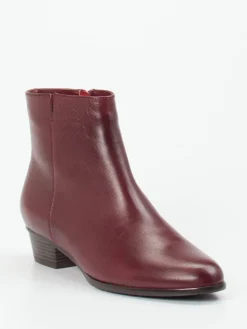 – Ankle Boots aus Lammleder Bordeaux-Ralph Harrison Outlet