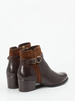 – Ankle Boots aus Kalbleder dunkel-Ralph Harrison New