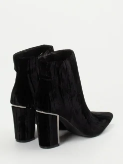 – Ankle Boots aus Samt-Textil-Ralph Harrison Outlet