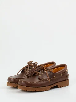 – Bootsschuh aus Kalbleder schoko-Ralph Harrison Outlet