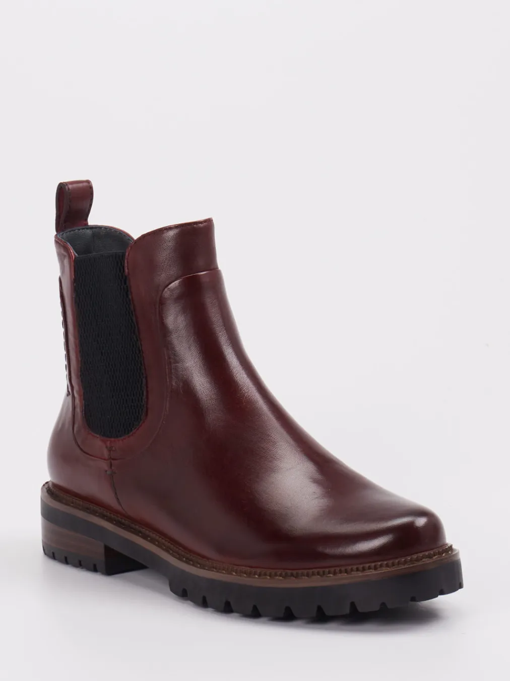 – Chelsea Boots aus Lammleder Bordeaux-Ralph Harrison Sale